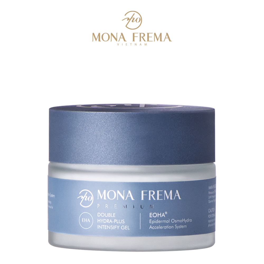 Gel Cấp Nước Chuyên Sâu Mona Frema EHA Double Hydra-Plus Intensify Gel 50g (Buổi tối)