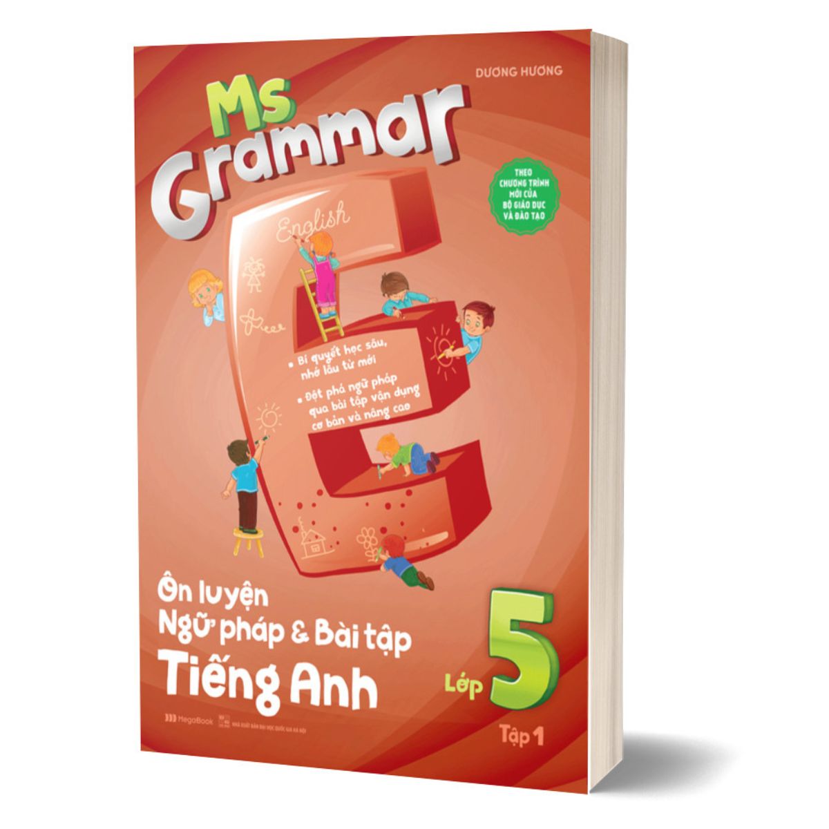 Combo Ms Grammar - Ôn Luyện Ngữ Pháp Và Bài Tập Tiếng Anh Lớp 5: Tập 1 Và 2 (Bộ 2 Tập)