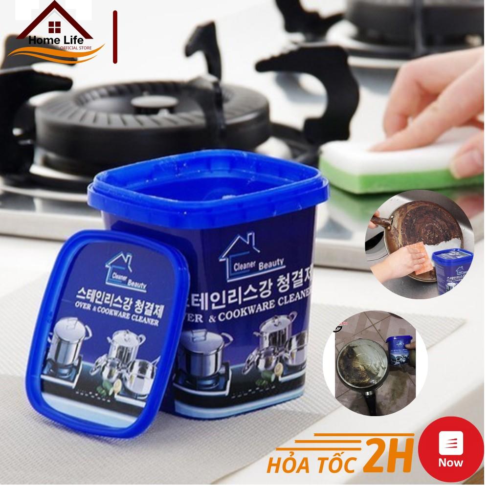 Kem Tẩy Rửa Xoong Nồi Đa Năng Hàn Quốc - Đánh Bay Các Vết Bẩn Cứng Đầu