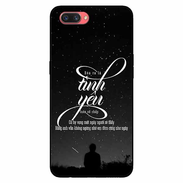 Ốp lưng in cho Realme C1 Mẫu Hoá Tình Yêu