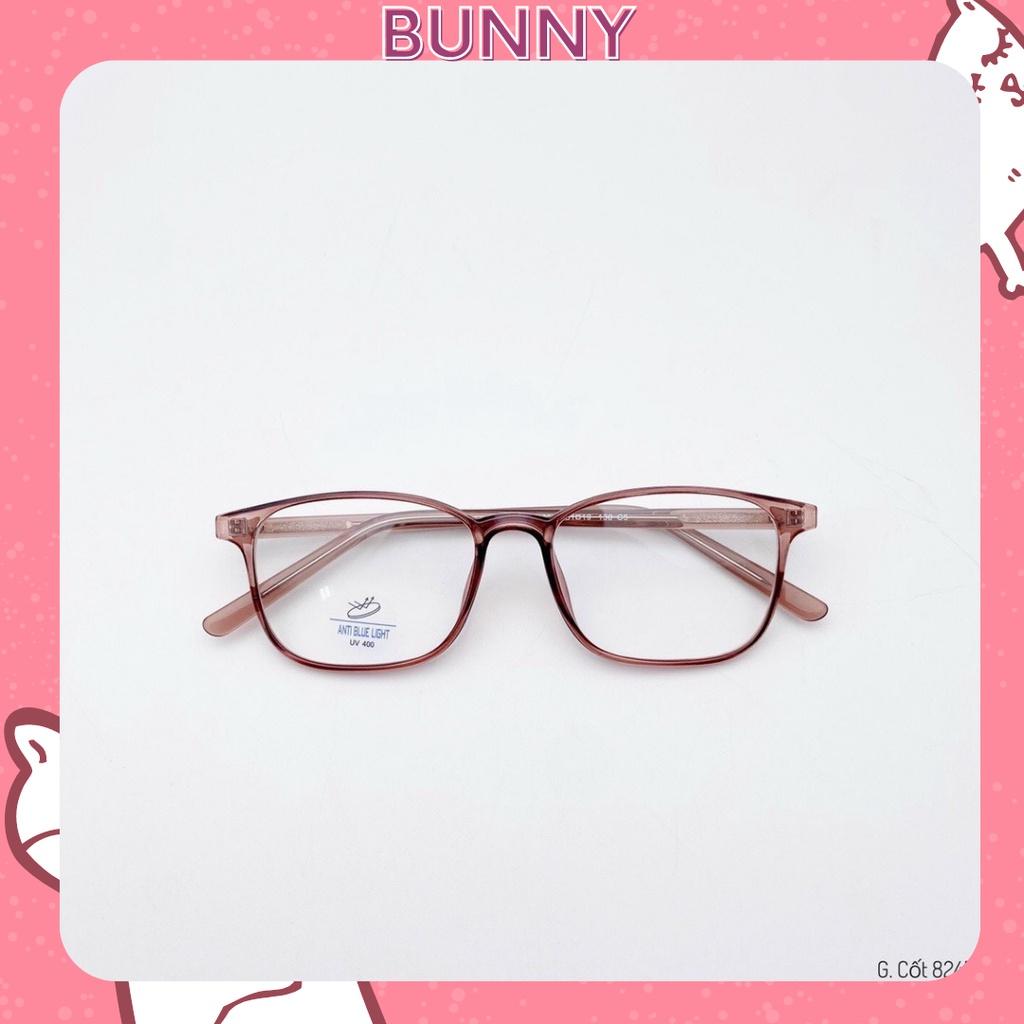 Gọng kính cận nữ thời trang 8245 mắt kính vuông kính mắt Bunny