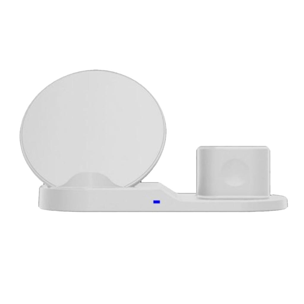 3 In1 10W Wireless Fast Charging Dock Cradle for / Black