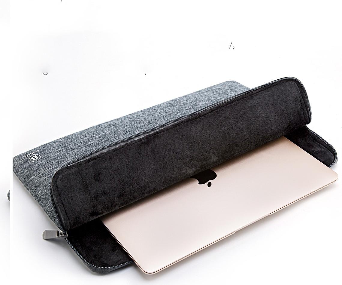 Hồng - Túi chống sốc chống thấm nước Benks Baseus cho Laptop Macbook 13 inch và iPad Pro từ 12.9 inch trở xuống - Hàng nhập khẩu