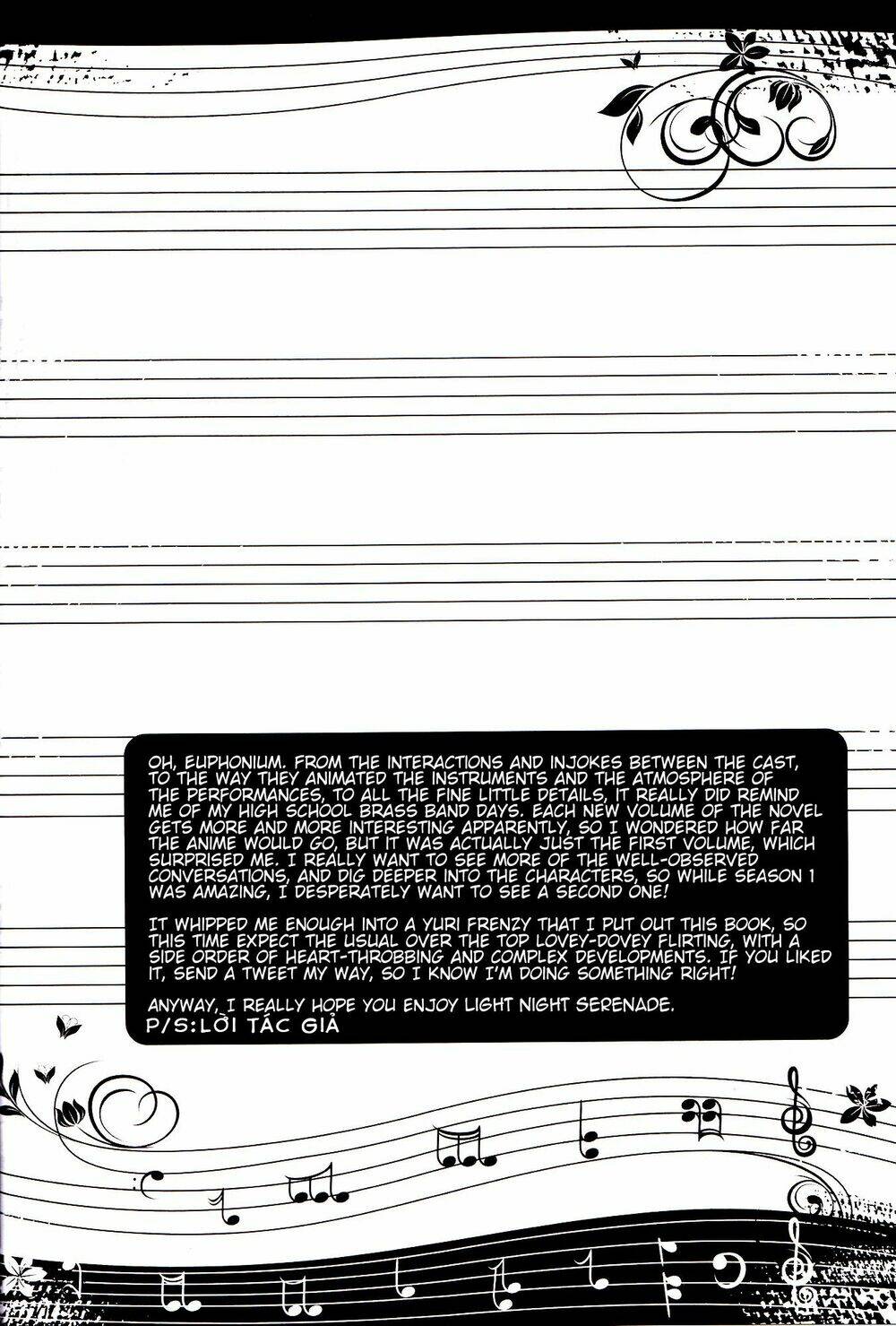 yuugure serenade | light night serenade (hibike! euphonium) chapter 1 3