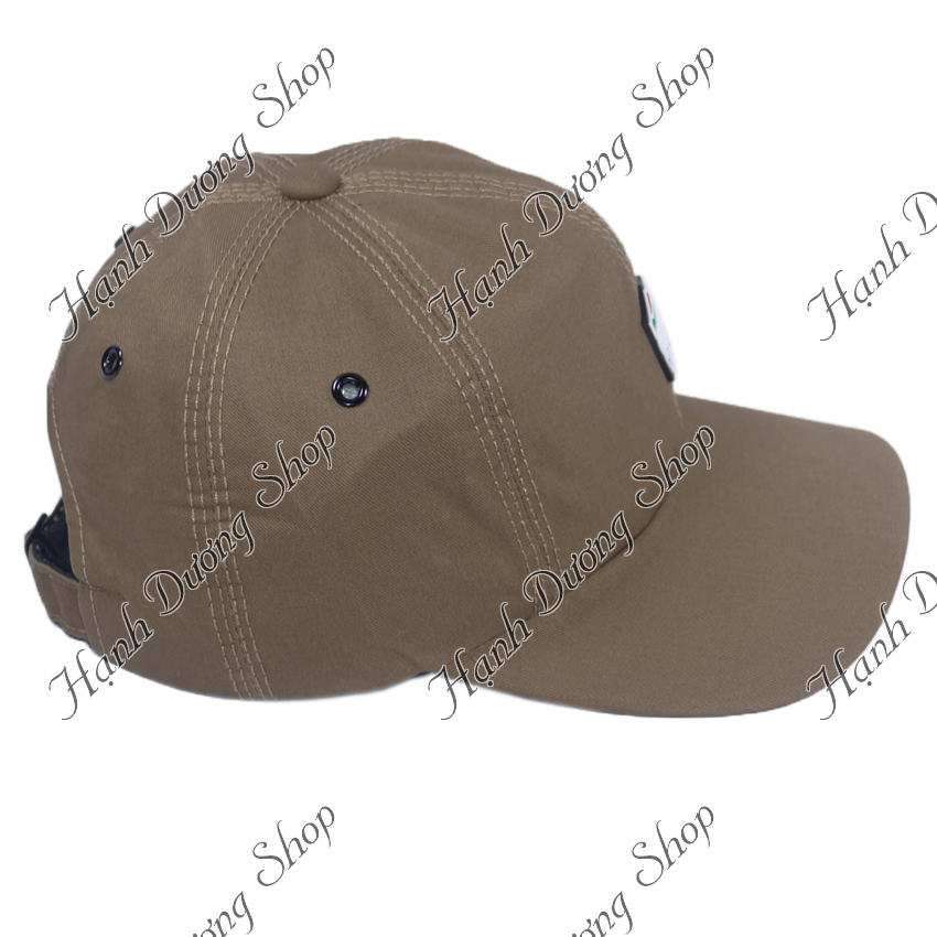 Mũ lưỡi trai nam nữ Fashion Sport, logo cao su mềm đẹp mắt, chất liệu vải kaki 2 lớp - Hạnh Dương