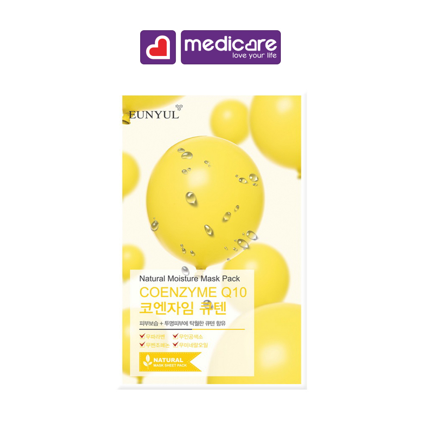 0127005 Mặt Nạ Dưỡng Ẩm EUNYUL Coenzyme Q10 22ml
