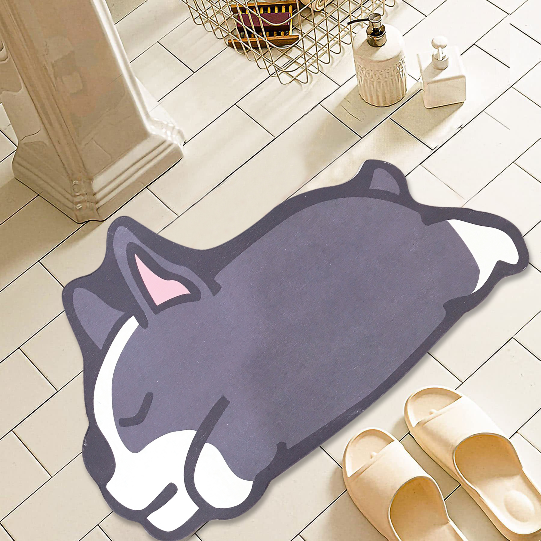 Thảm đá chùi chân siêu thấm- thảm dậm chân Foot mat- Carpet