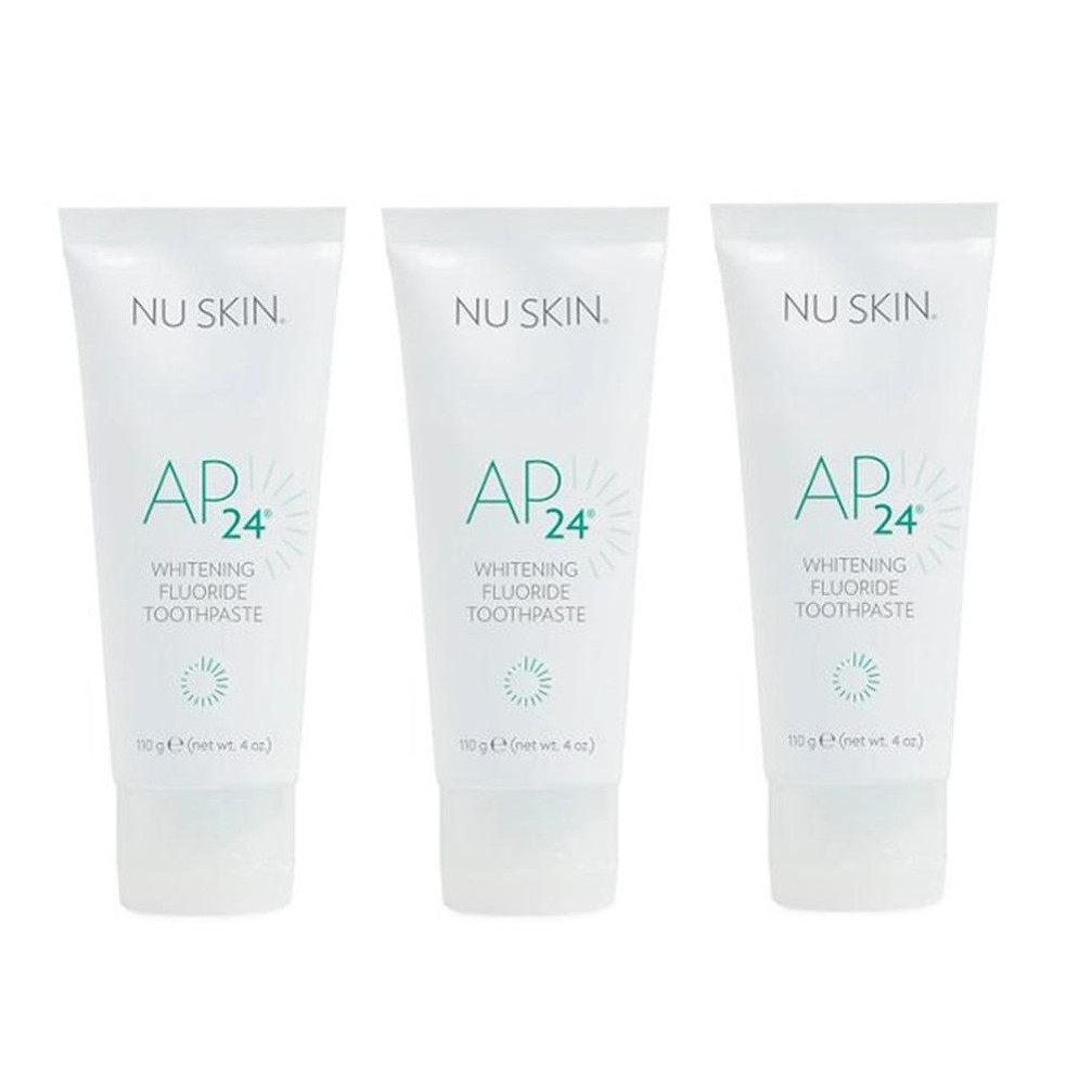 Combo 03 Tuýp Kem Đánh Răng Ap24 Whitening Fluoride Toothpaste 110g