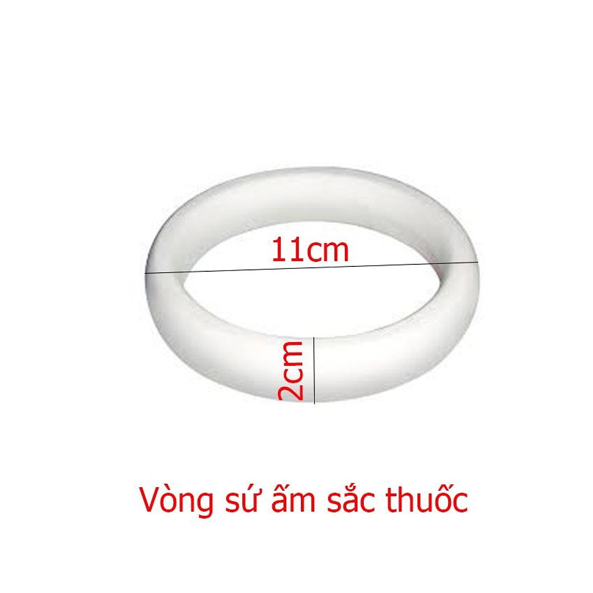 Vòng sứ cô đặc dùng cho tất cả ấm sắc thuốc