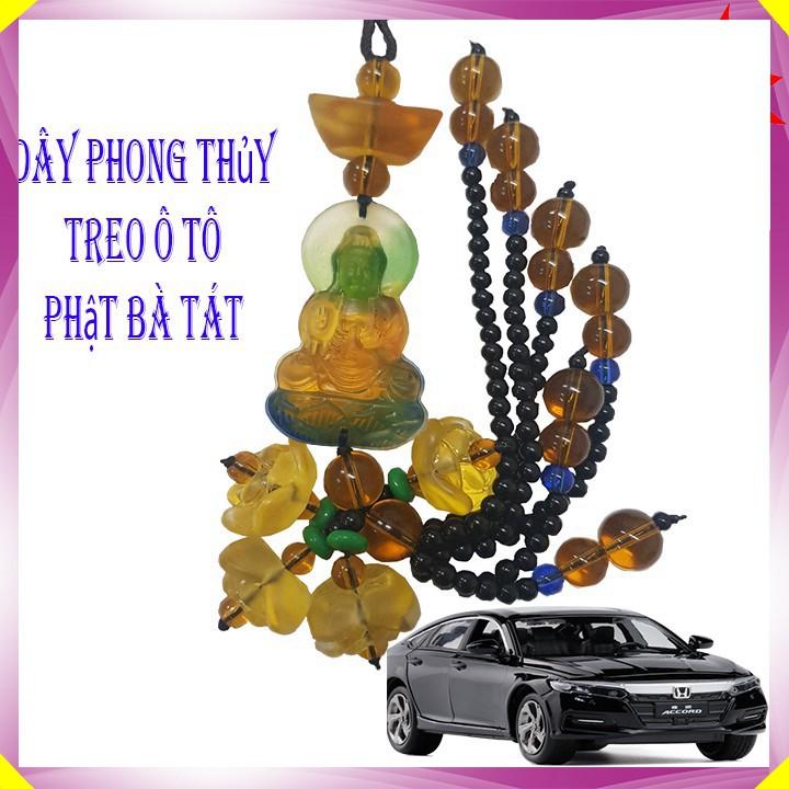 Sản phẩm Khánh Ngọc Quan Thế Âm Bồ Tát Phong Thủy Treo Trên Xe Hơi, ô Tô PT-01