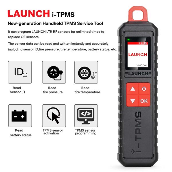 THIẾT BỊ CÀI ÁP SUẤT LỐP LAUNCH i-TPMS
