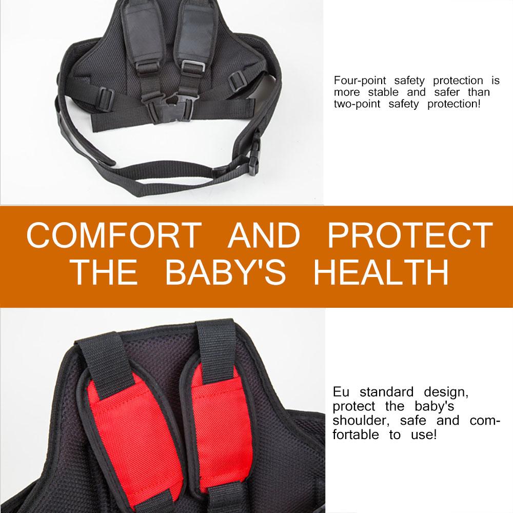 Dây Đai An Toàn Cho Bé Eflective Sọc Chống Rơi Lập Thắt Lưng Con Bố Mẹ Tăng Cường Bảo Vệ Ban Nhạc Làm Thông Thoáng Đi Dây Đeo Xe Máy Xe Đạp
