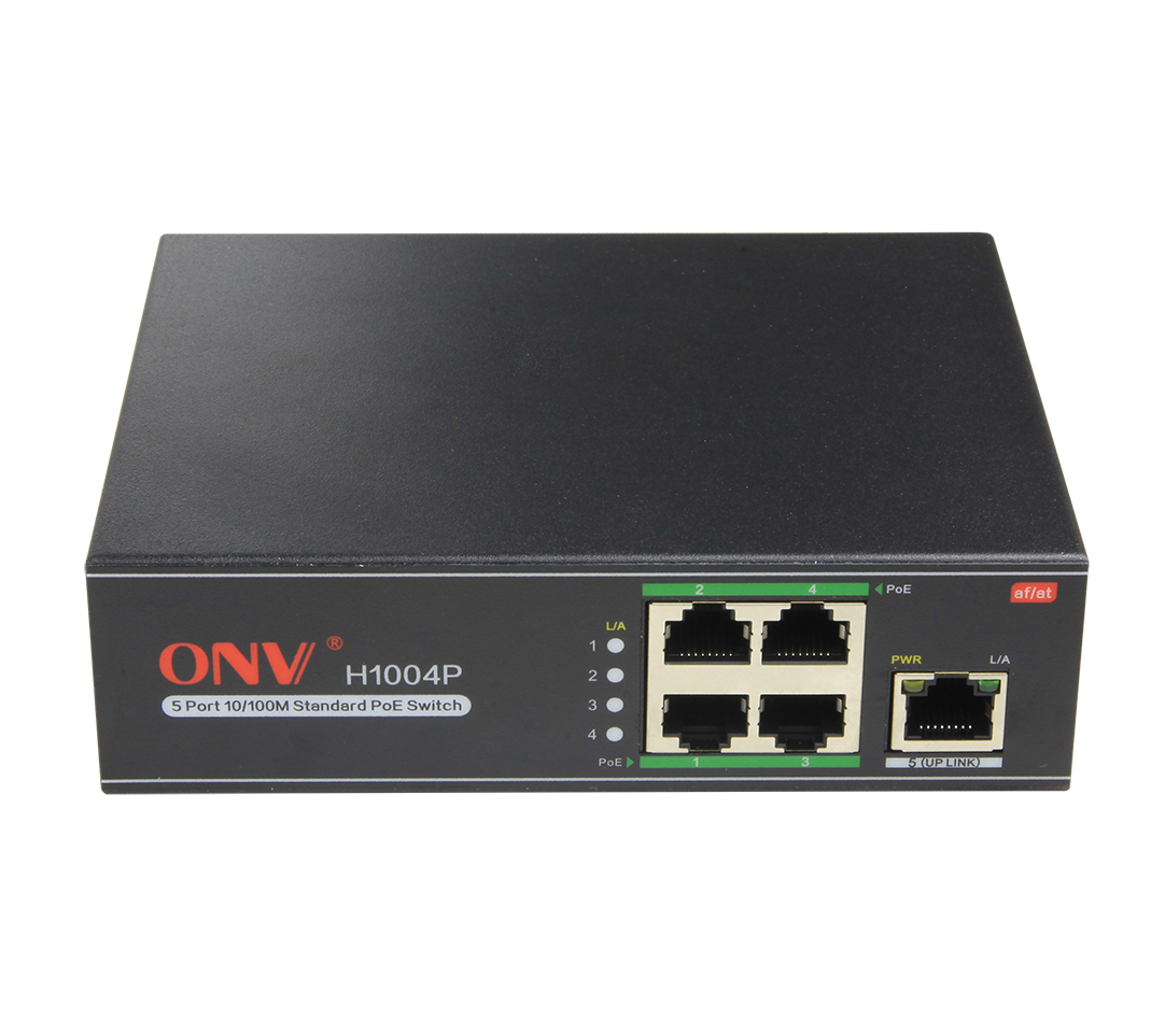 Switch Cấp nguồn PoE 4 Port