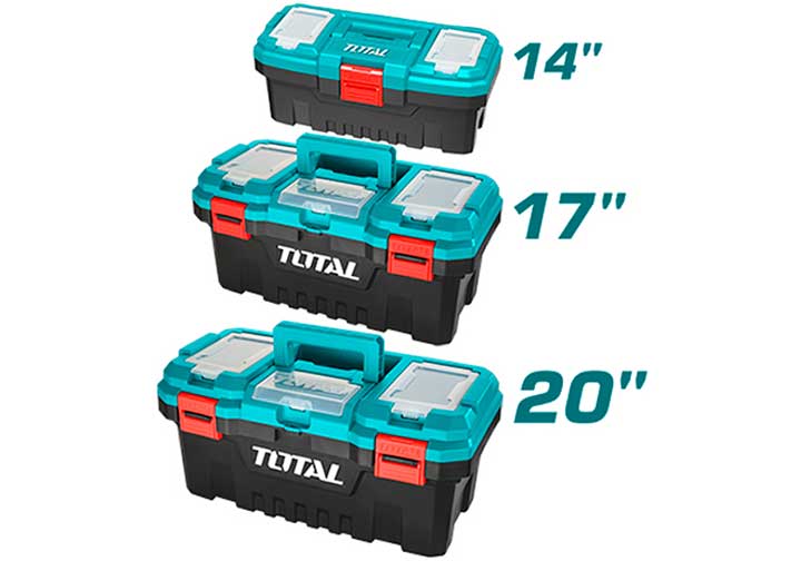 Bộ 3 hộp nhựa đựng công cụ khóa nhựa total TPBXK0031