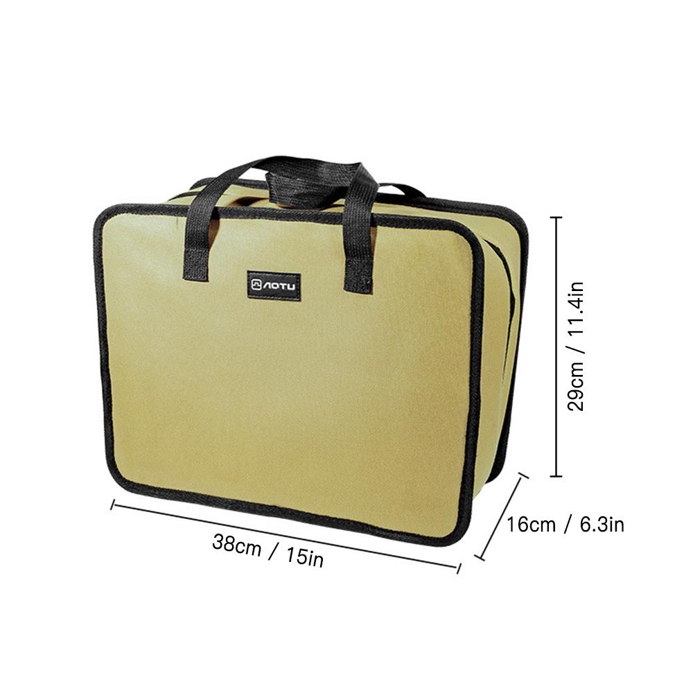 Camping Stove Storage Bag Camping Tool Tableware Cookware Carrying Bag Picnic Travel Bag Case