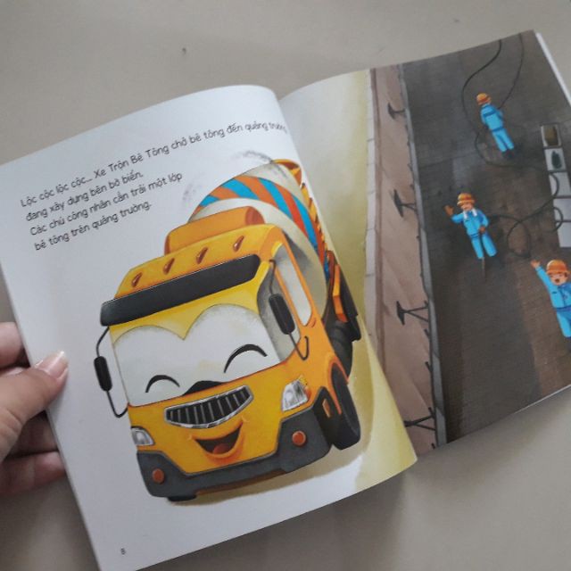 Sách Thế Giới Xe Công Trình - Cho Thiếu Nhi 2-6 Tuổi - NXB Kim Đồng