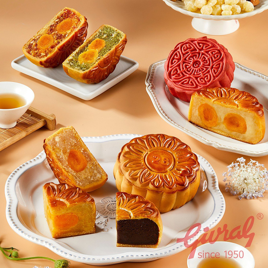 Hộp 6 Bánh Trung Thu Givral Trăng Yêu Thương 2(150 gr)