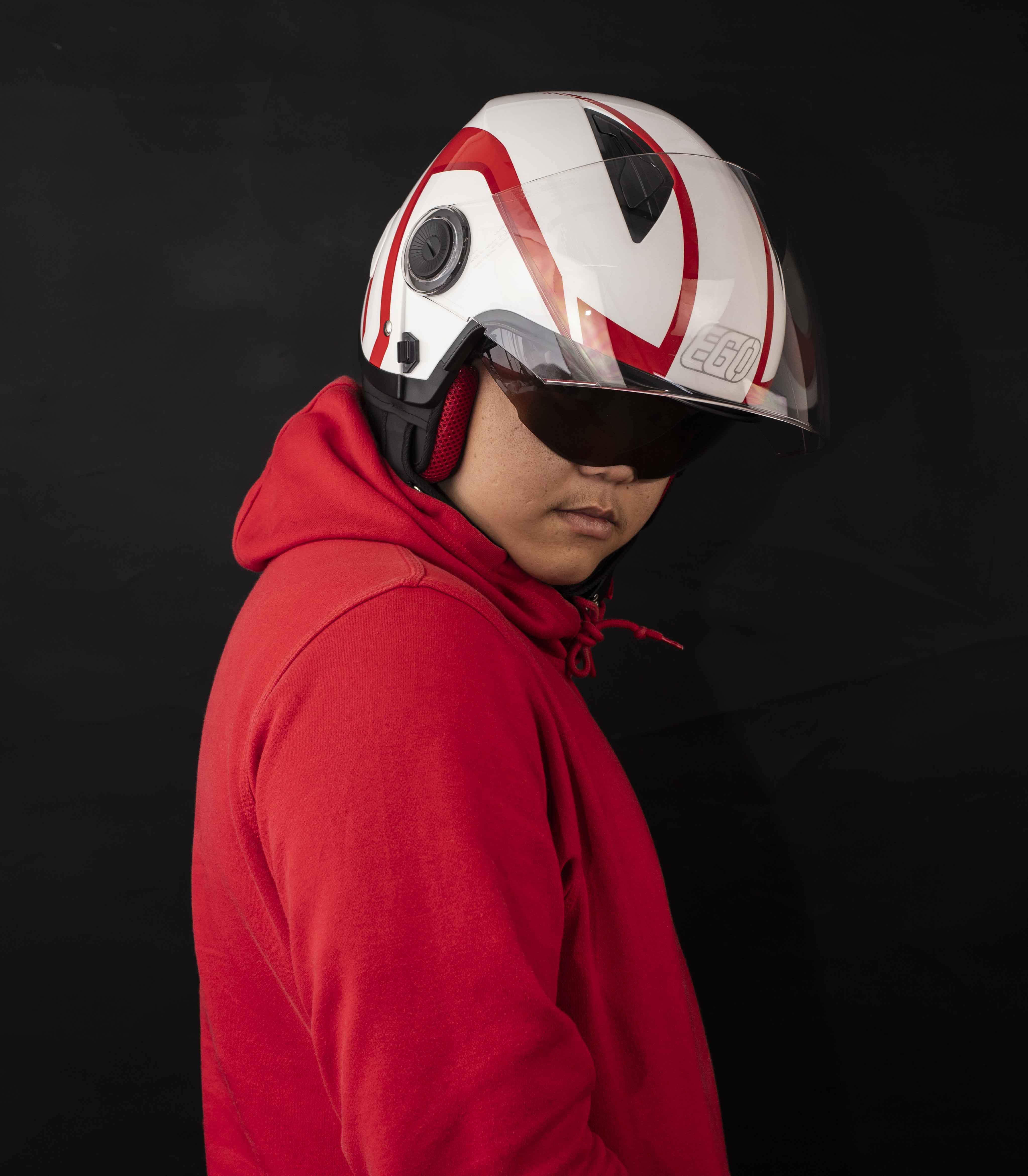 [CHÍNH HÃNG] Mũ Bảo Hiểm 3/4 Hai Kính EGO E-41 - EGO HELMETS OFFICIAL
