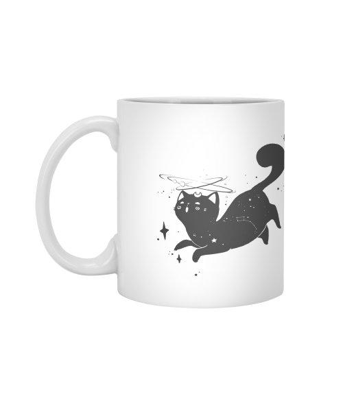 Ly Cốc Sứ Cao Cấp hình Kawaii Star Kitty Black Cat