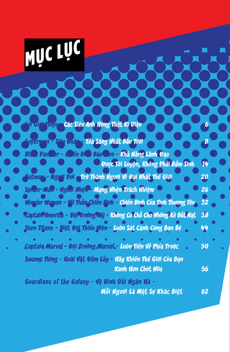 Siêu Anh Hùng: Những Bài Học Cuộc Sống Từ Các Siêu Anh Hùng Bạn Yêu Thích _TRE
