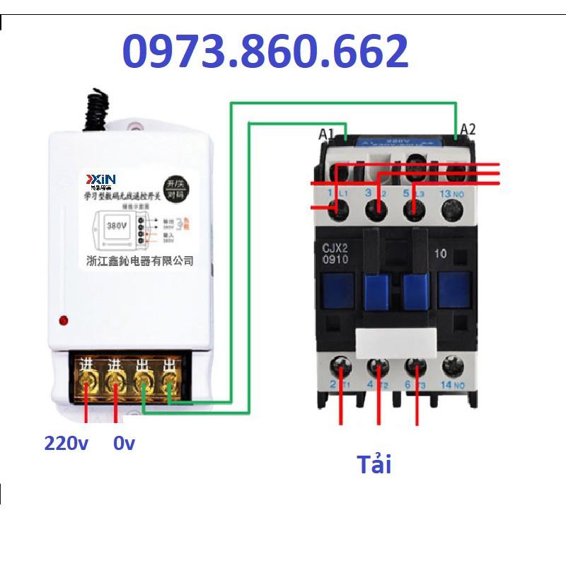 Bộ điều khiển từ xa 220V 1000m 5000W - ĂNG TEN DÀI