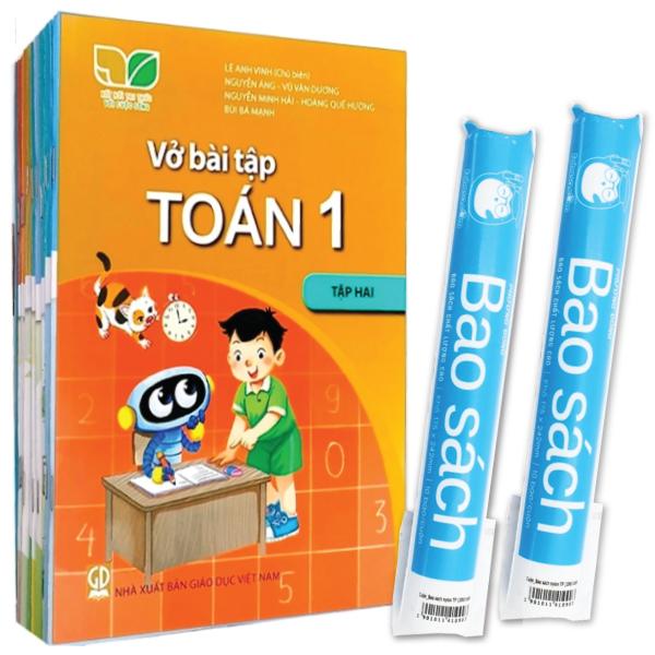 Sách Giáo Khoa Bộ Lớp 1 - Kết nối - Sách Bài Tập (Bộ 11 Cuốn) (2023) + 2 Bao Sách TP