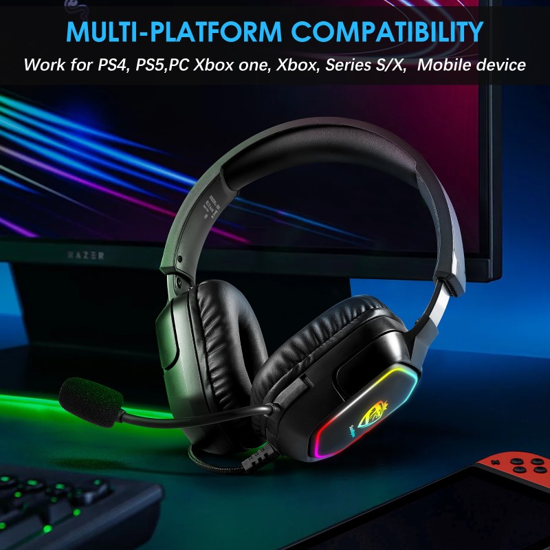 Tai Nghe S12 Led Gaming Headset 7.1 cho máy tính Laptop hàng nhập khẩu