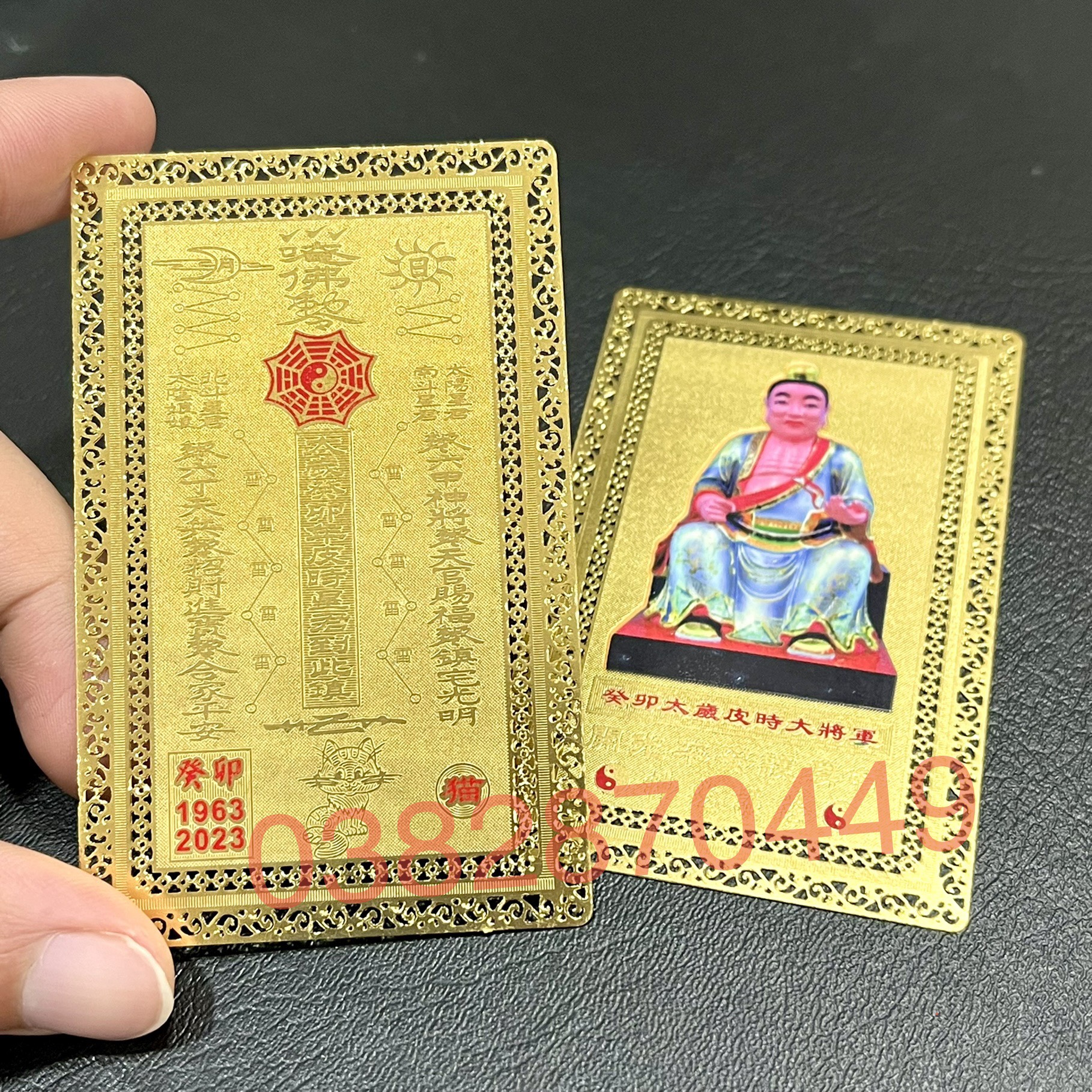 Thẻ Kim Bài Thái Tuế 2023 Bỏ Bóp Ví Cho Người Tuổi: Mão-Thìn-Dậu-Ngọ-Tý