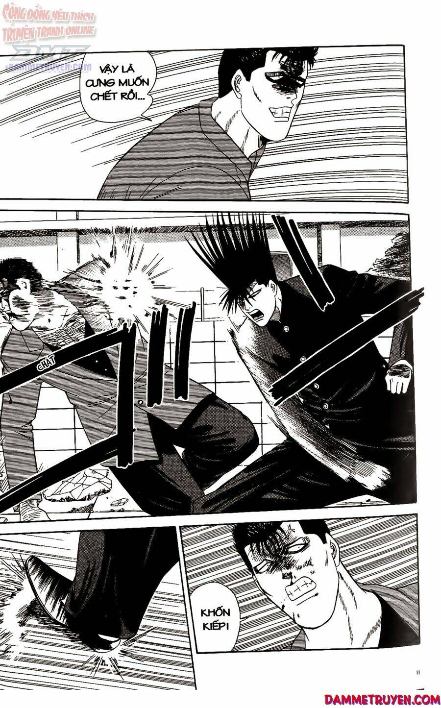 kyou kara ore wa - cặp bài trùng chapter 209 8