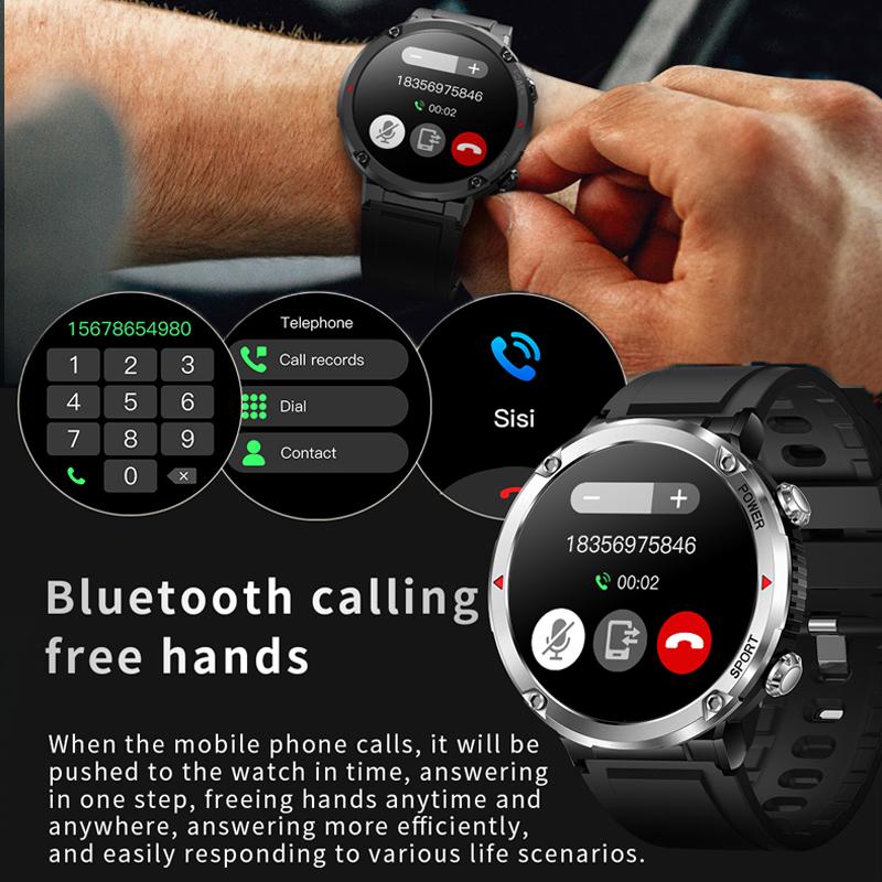 CANMIXS Thông minh Đồng hồ cho nam 1.6 inch Bluetooth Gọi smartwatch cho nữ theo dõi thể dục đồng hồ IP68 Đồng hồ thể thao chống thấm nước