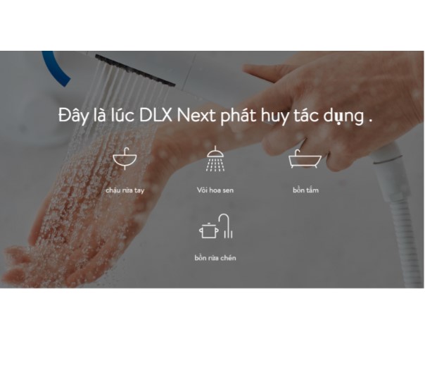 Máy nước nóng tức thì E-Comfort DLX Next - Hàng Chính hãng