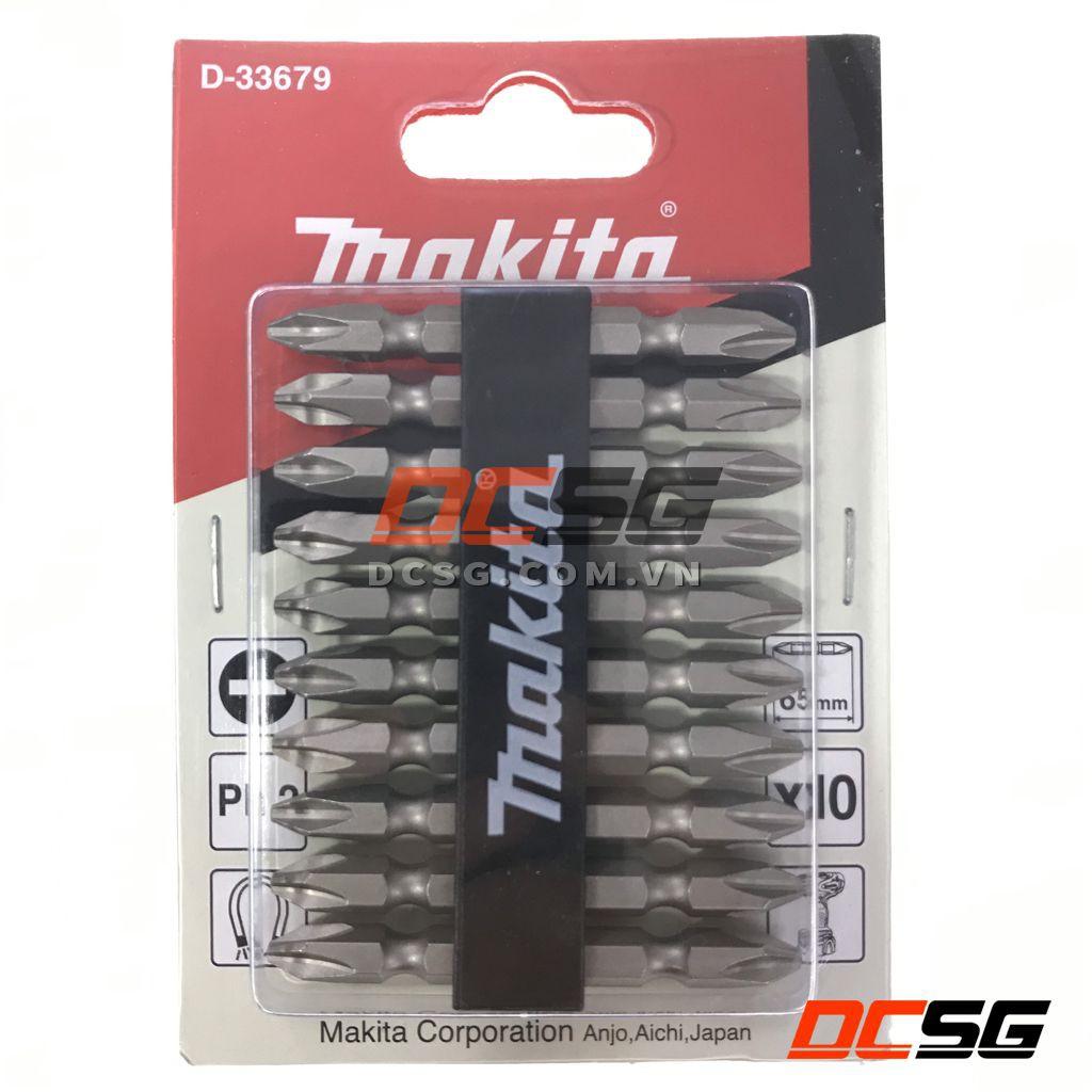 Mũi vít bake 2 đầu PH2x65mm Makita D-33679 | DCSG