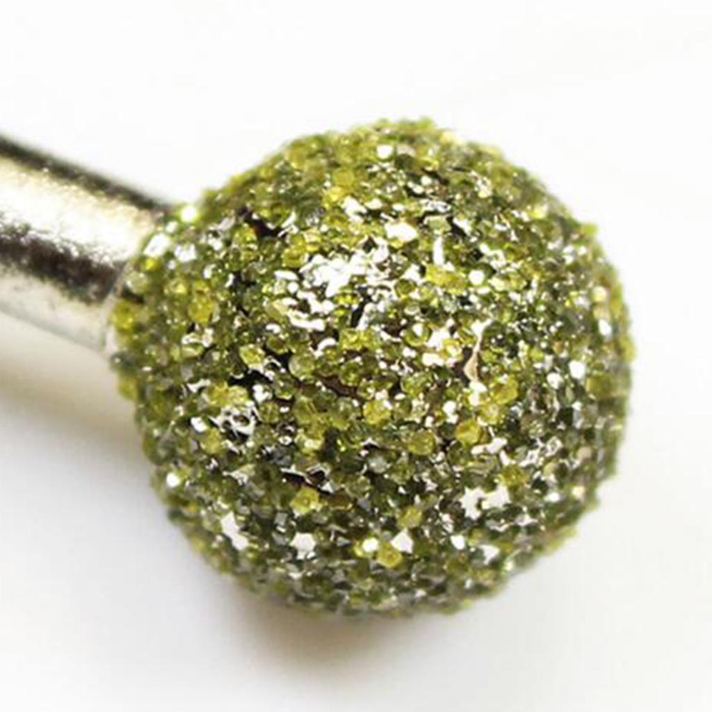 Round Head Grinding Bit Diamond Mounted Point 46 Grit