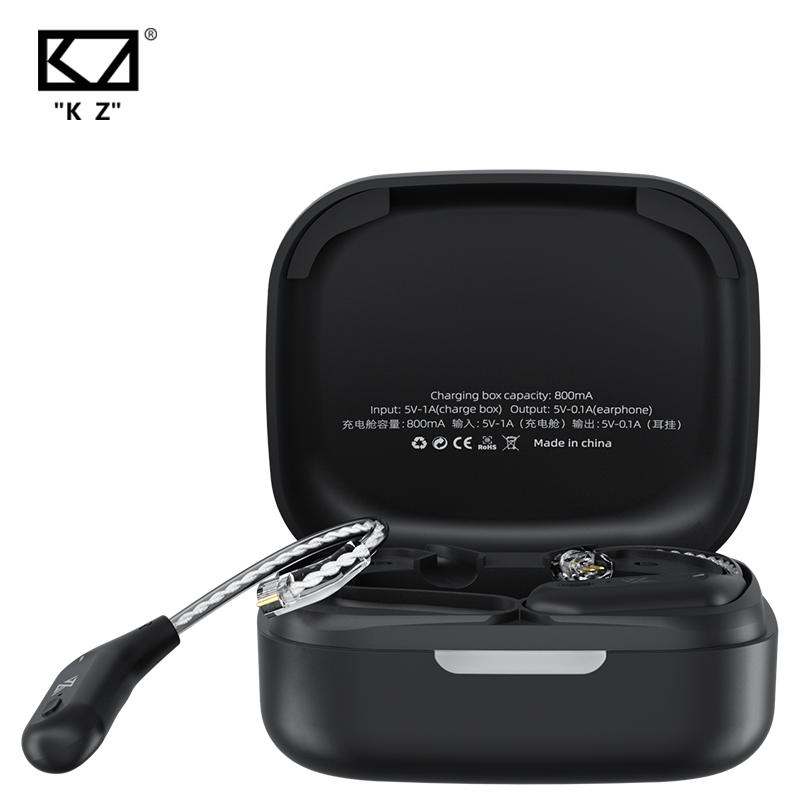 KZ AZ09 HD Bluetooth 5.2 Cáp Nâng Cấp Wifi Không Dây Móc Tai Với Sạc Dành Cho DQ6 ZSX ASX VX C12 tai Nghe Nhét Tai Tai Nghe