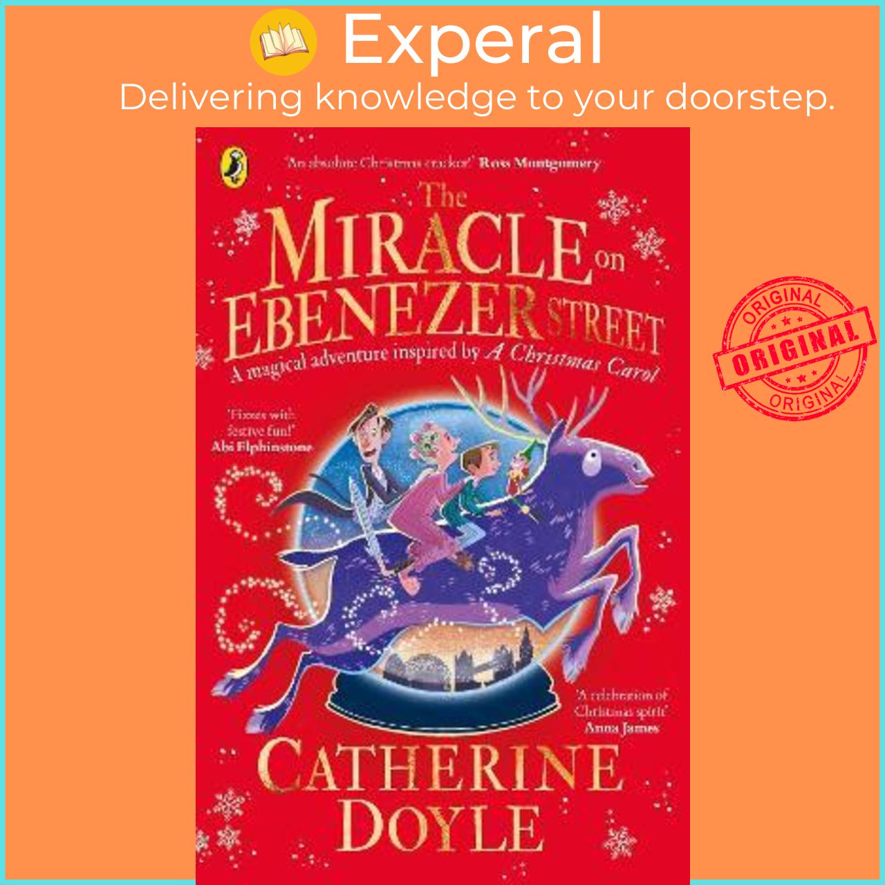 Sách - The Miracle on Ebenezer Street by Catherine Doyle (UK edition, paperback)