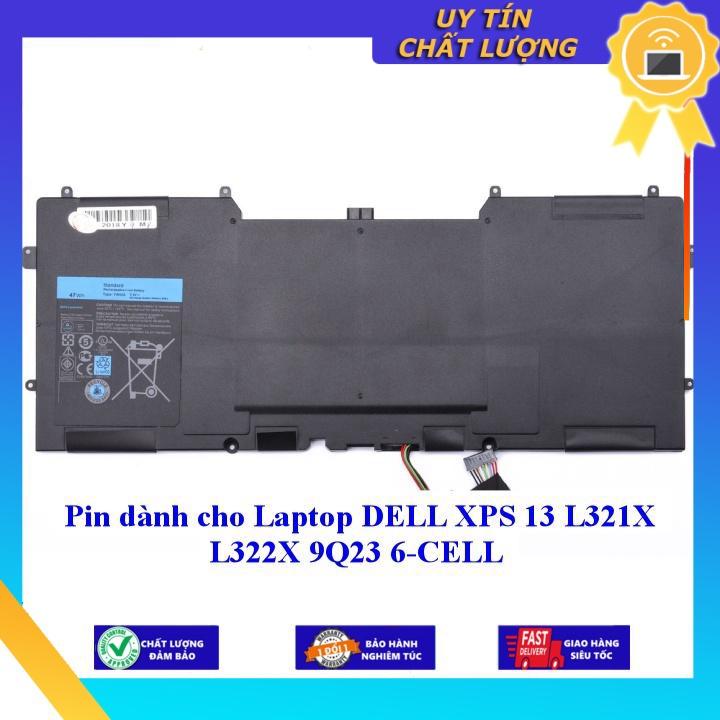 Pin dùng cho Laptop DELL XPS 13 L321X L322X 9Q23 - Hàng Nhập Khẩu New Seal