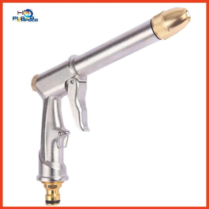 Vòi nước vòi phun nước rửa xe tưới cây tăng áp thông minh + bộ dây bơm nước cao cấp TLG 206810 đầu đồng,cút đồng