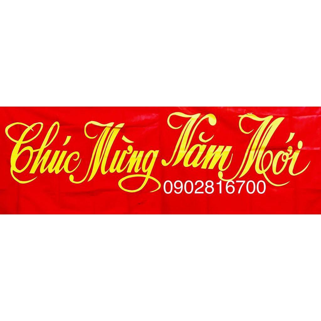 Băng rôn Chúc Mừng Năm Mới
