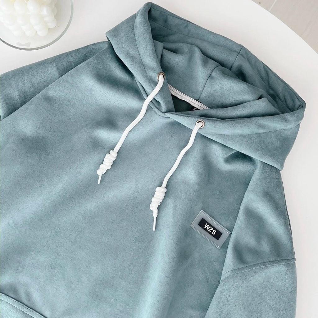 Áo KHOÁC Hoodie WHYNOT LOGO Thêu Ulzzang Unisex