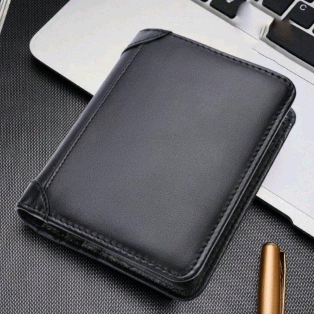 Bóp nam da sáp Mexico ví da Tuấn Minh cao cấp 100 % Leather dáng đứng nhỏ gọn