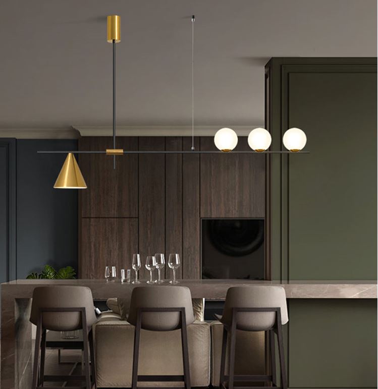 Đèn thả NATRIS cao cấp, hiện đại trang trí nhà cửa đẳng cấp, sang trọng - kèm bóng LED chuyên dụng.
