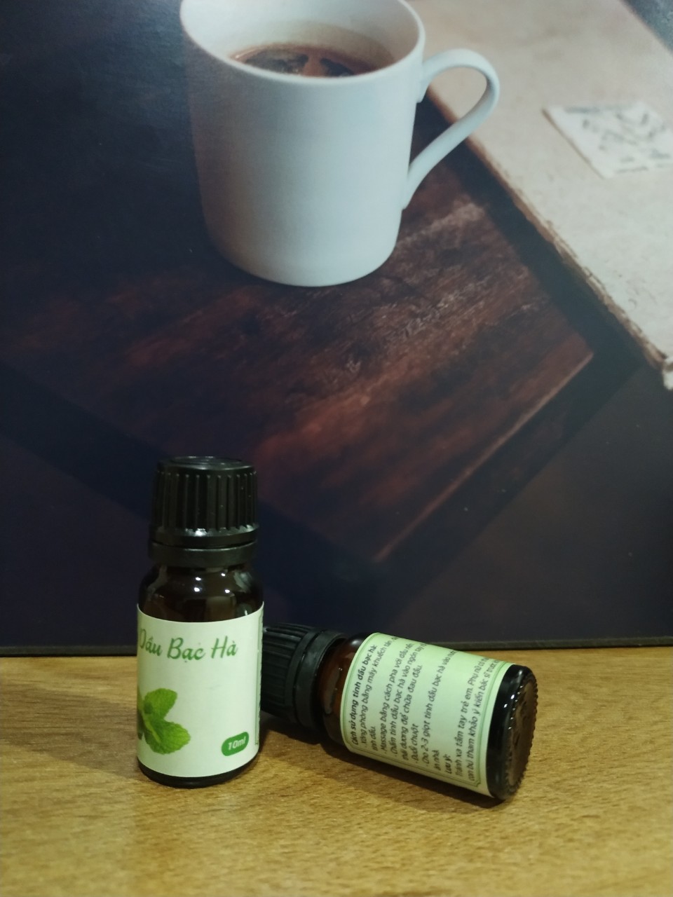 Tinh dầu bạc hà nguyên chất xông phòng, chai 10ml