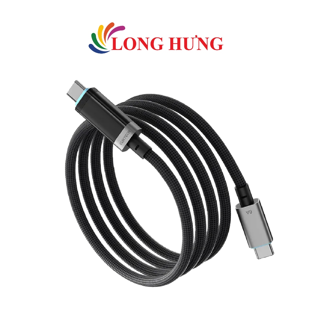 Cáp USB Type-C to Type-C Cuktech Braded 6A 240W CTC615P/CTC620P - Hàng chính hãng