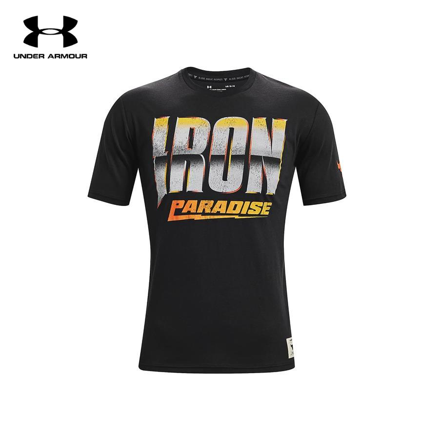 Áo thun tay ngắn thể thao nam Under Armour Project Rock Iron - 1363557