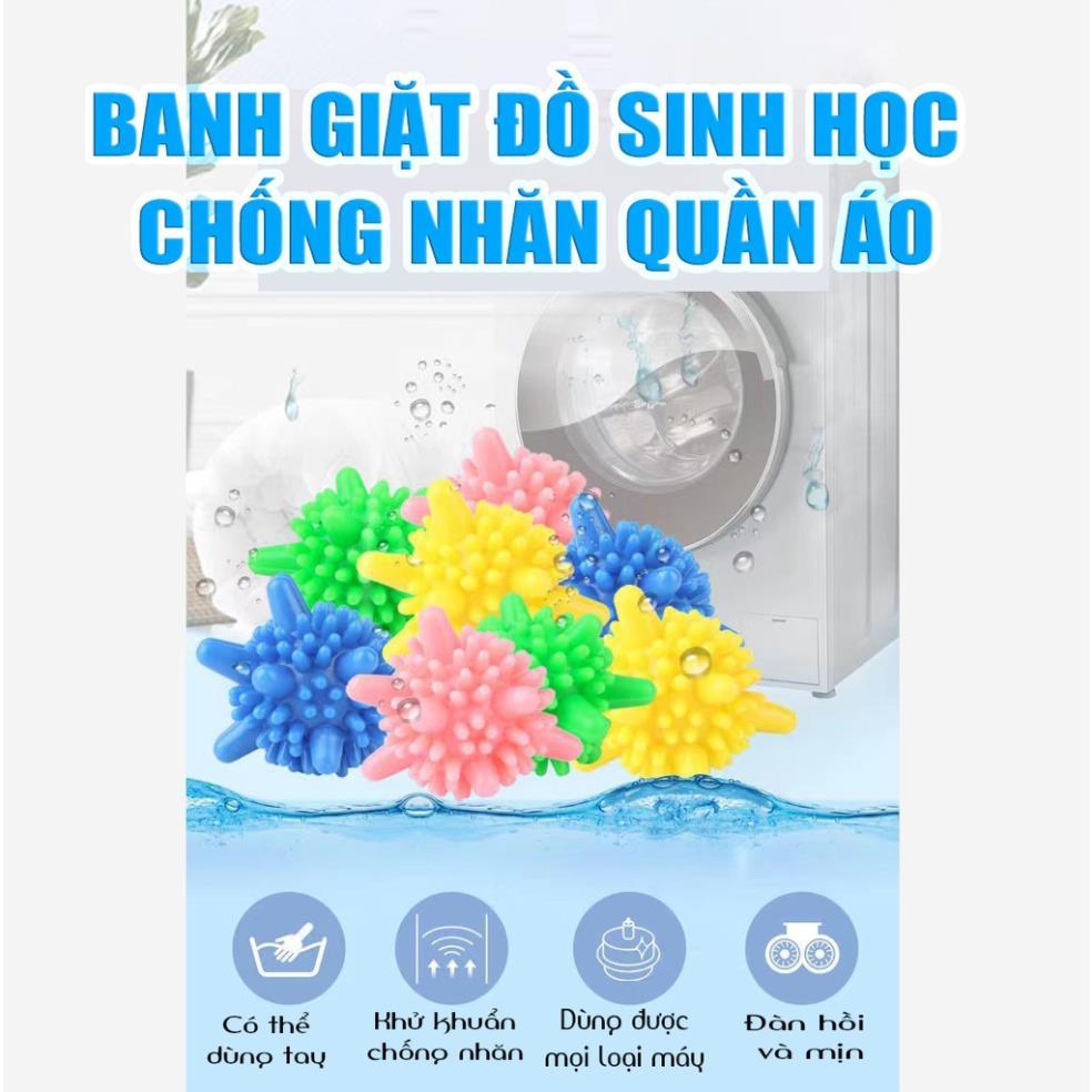 Banh giặt quần áo - cầu gai sinh học giặt đồ thông minh chống nhăn