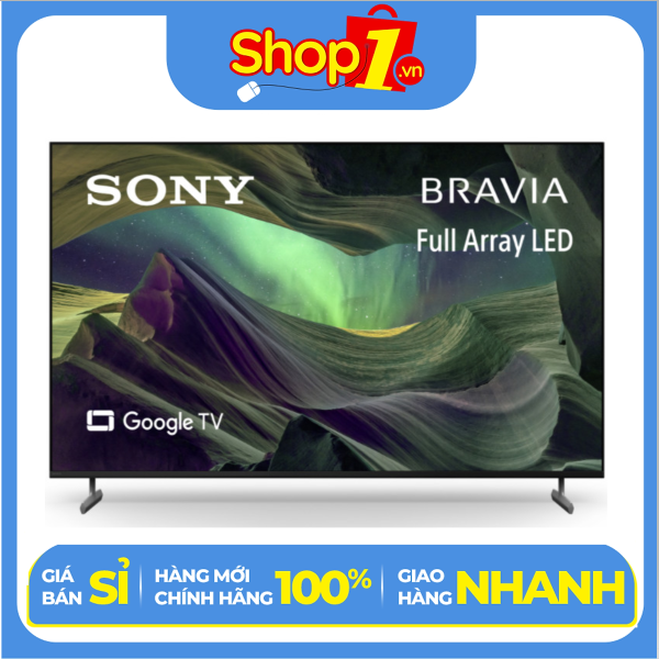 Google Tivi Sony 4K 75 inch KD-75X85L - Hàng chính hãng - Chỉ giao Hà Nội