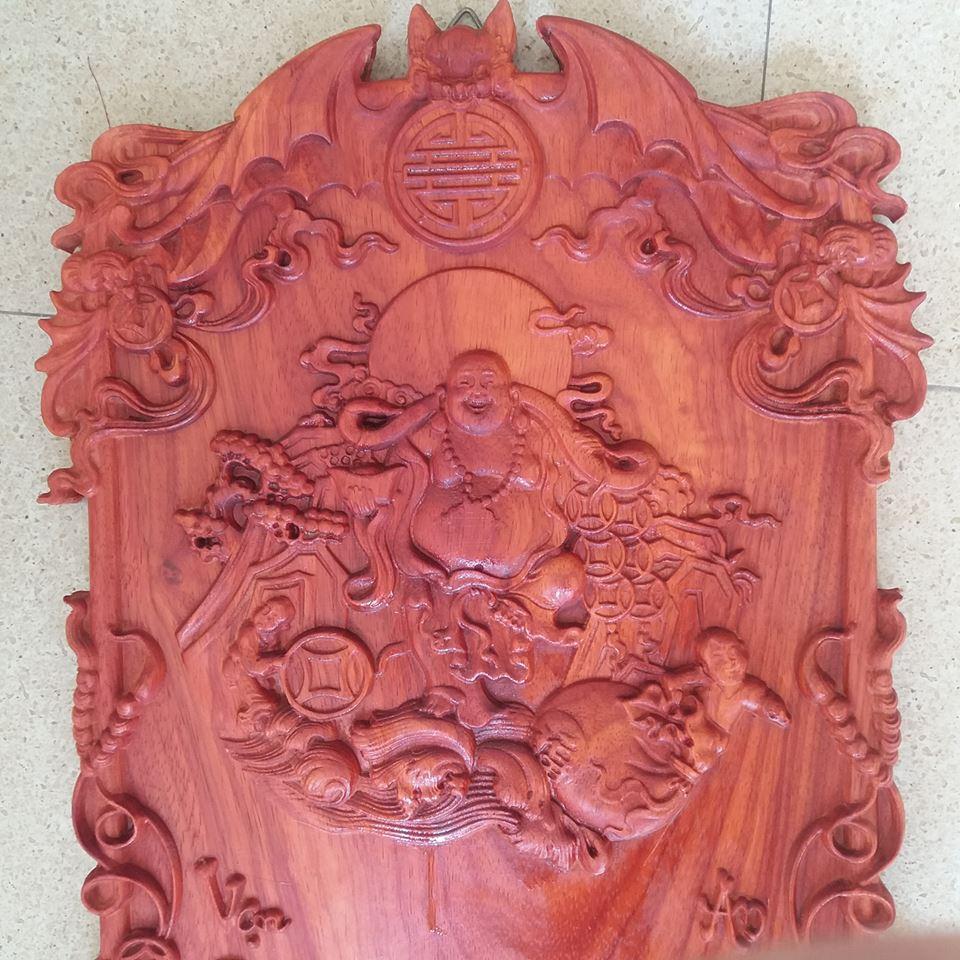 Tranh treo tường -lốc lịch gỗ hương kích thước 68x40x3cm
