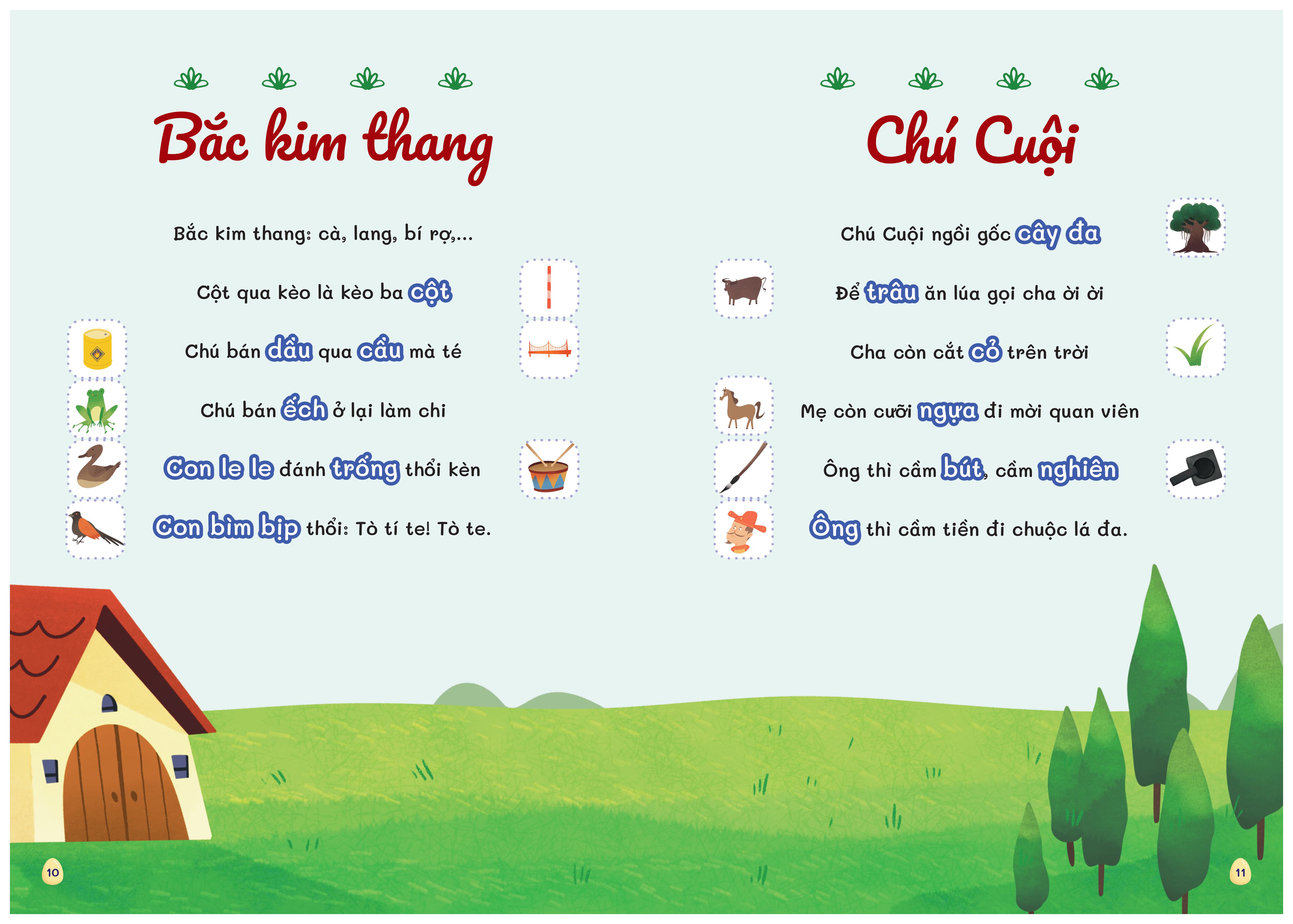 Sách - Combo 4 Cuốn Thơ, Truyện, Đồng Dao, Câu Đố, Tập Nói Tập Đọc Cho Bé 0-6 Tuổi