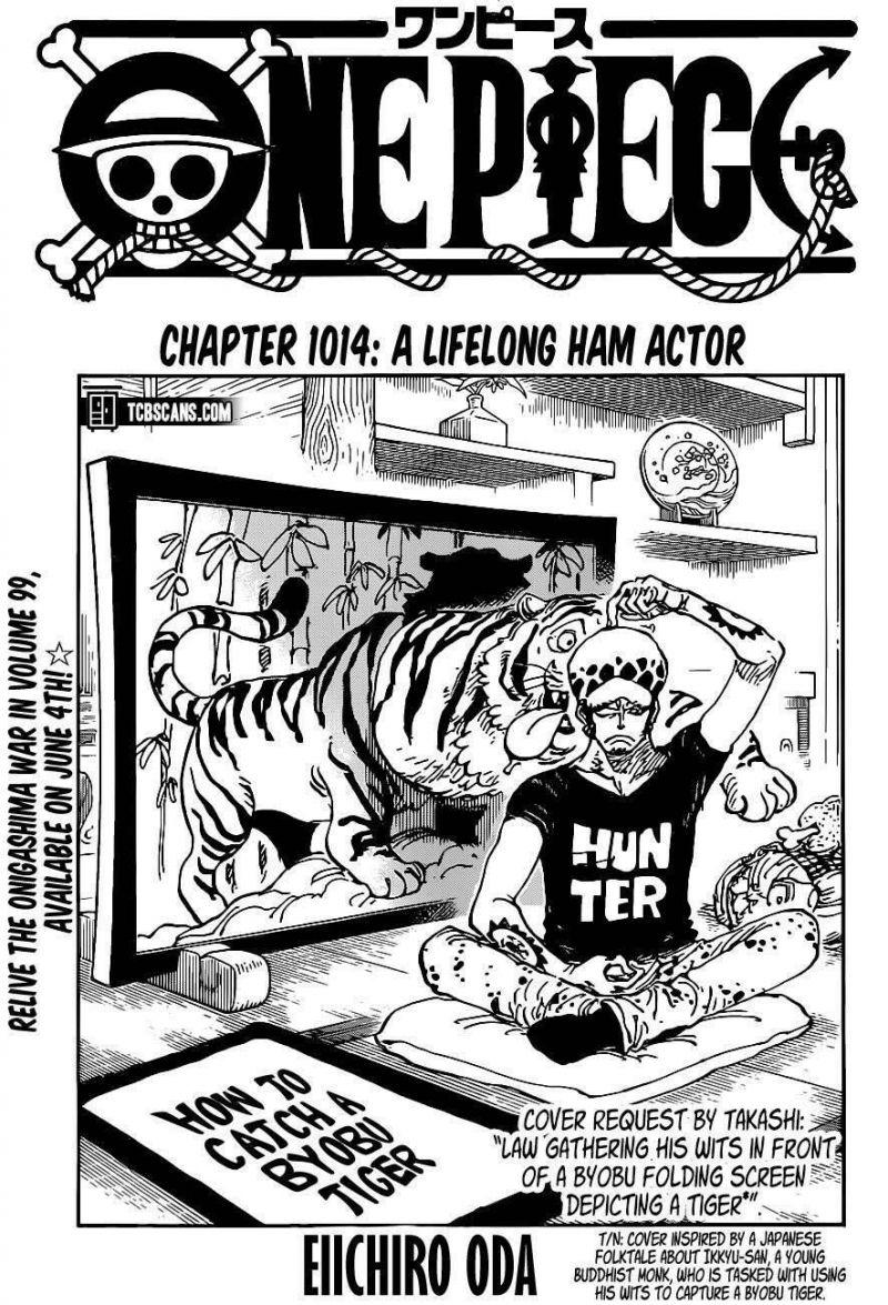 đảo hải tặc - one piece chapter 1014 1