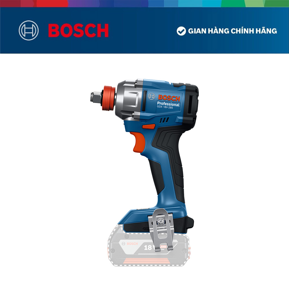 Máy bắt ốc vít dùng pin Bosch GDX 18V-285 (SOLO)